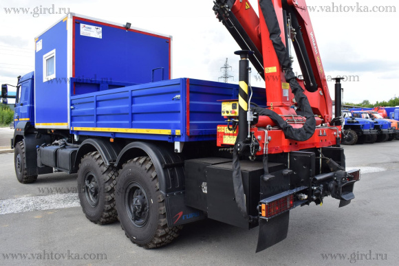 ГПА с кму ИМ-95 на шасси УРАЛ 4320-4972-80Е5 3