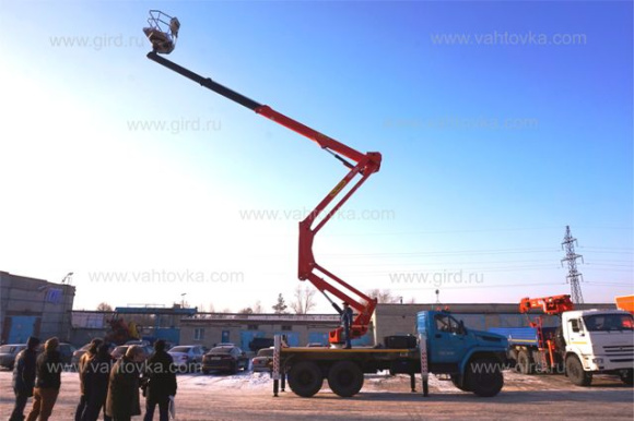 Palfinger P 280A на шасси Урал Next 7