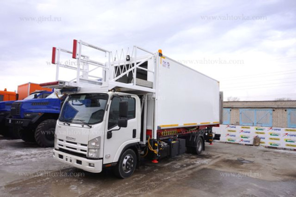 Автолифт на шасси Isuzu NQR 90 L-M 3