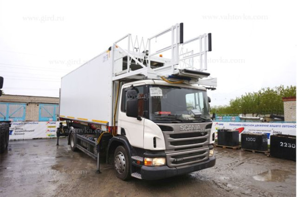 Автолифт на шасси Scania 2