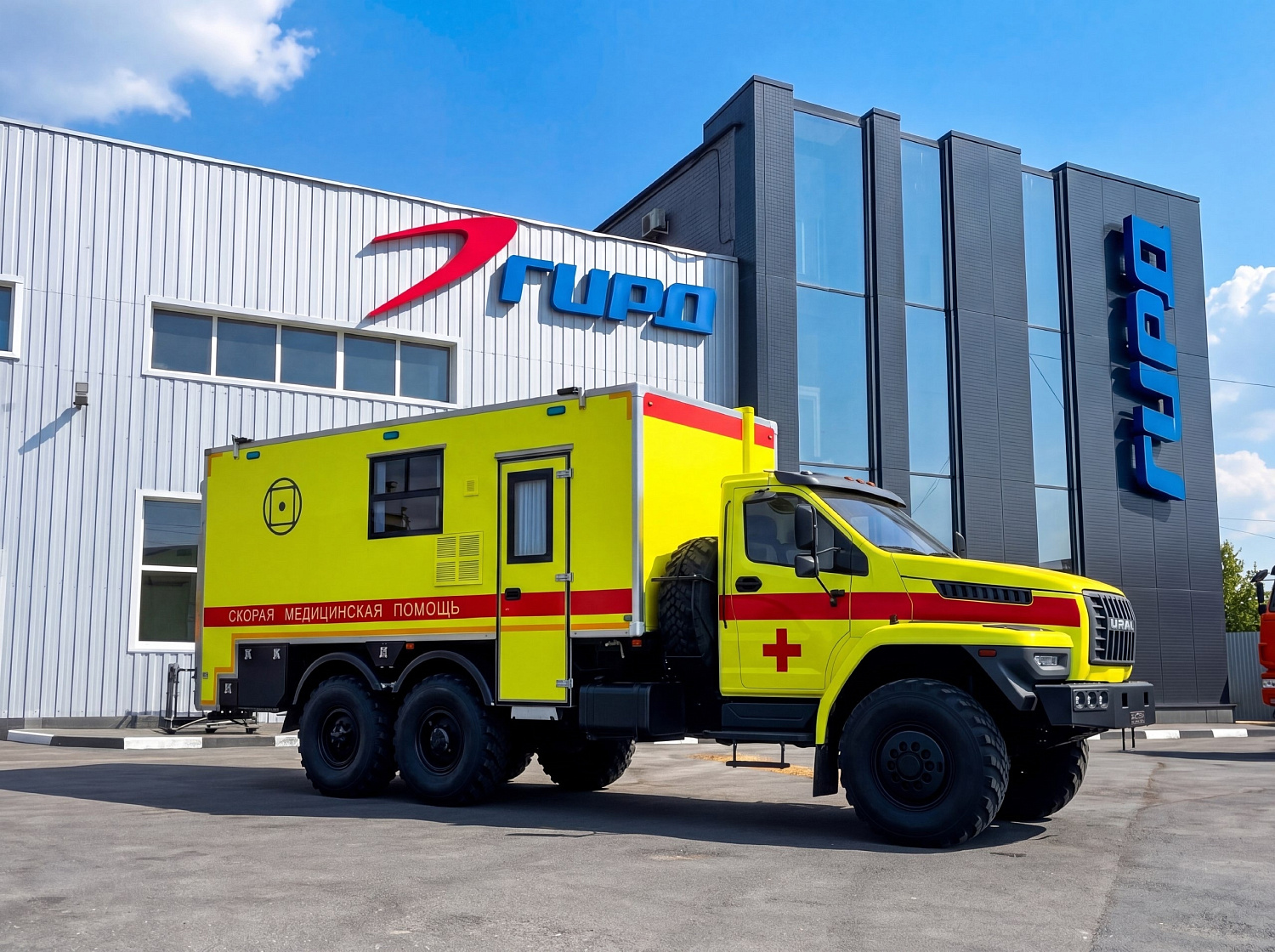 Реанимационный автомобиль на шасси УРАЛ NEXT