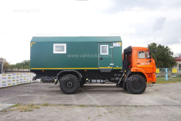 ТБМ КамАЗ 43502 с зоной для размещения мототехники 2