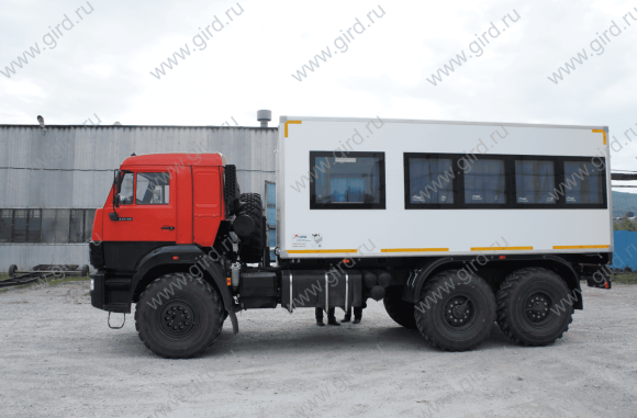 Автобус вахтовый 58498Е КамАЗ 43118, 22 места 2