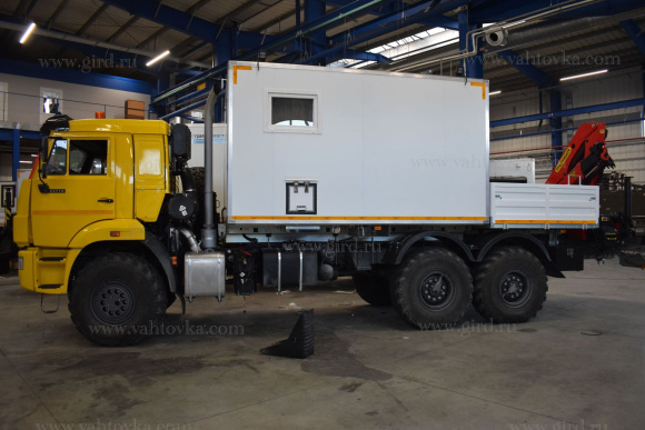 Маслостанция Камаз 43118-23027-50 с КМУ РК 10000А 2