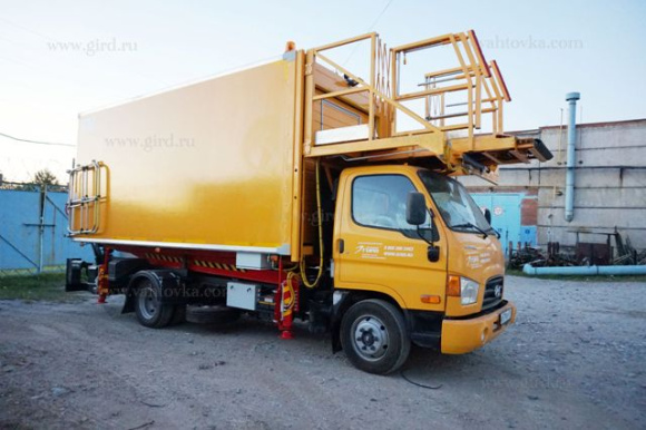 Автолифт на шасси Hyundai HD-78 4