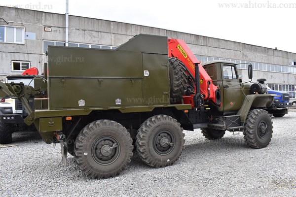 МТП Урал 432007 с КМУ PK 15500А 4