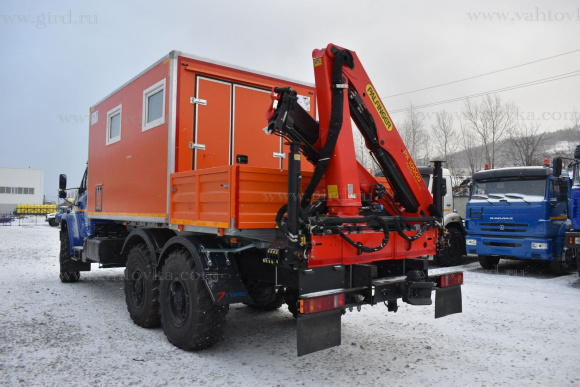 ПАРМ Урал 4320-6952-72Е5И06М33 с КМУ 2