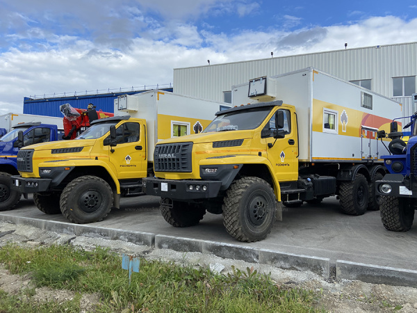 Передвижная строительная лаборатория на шасси Урал Next Передвижная строительная лаборатория на шасси Урал Next