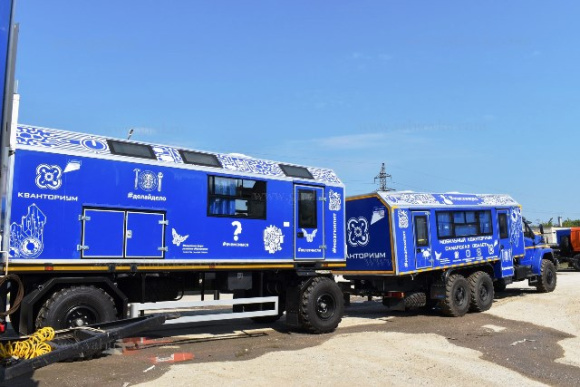 Передвижной технопарк "Кванториум" на шасси Урал Next 4