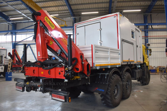 Маслостанция Камаз 43118-23027-50 с КМУ РК 10000А 3