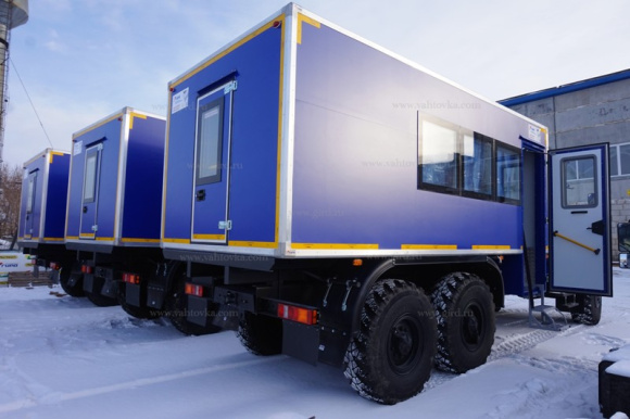 Вахтовый автобус Урал Next 14 мест с грузовым отсеком 4