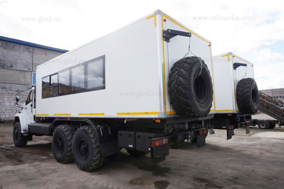 Вахтовый автобус Урал Next (метан), 16 мест, с багажным отсеком 4