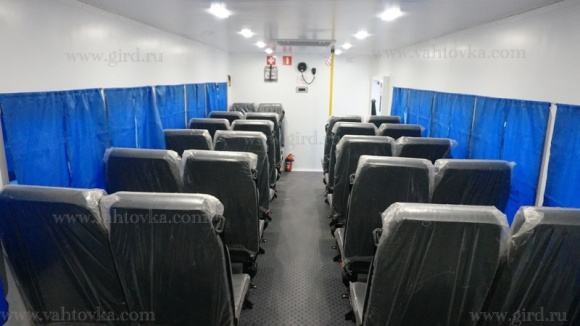 Вахтовый автобус "Берлога" Урал 4320-1912-60, 28 мест 7