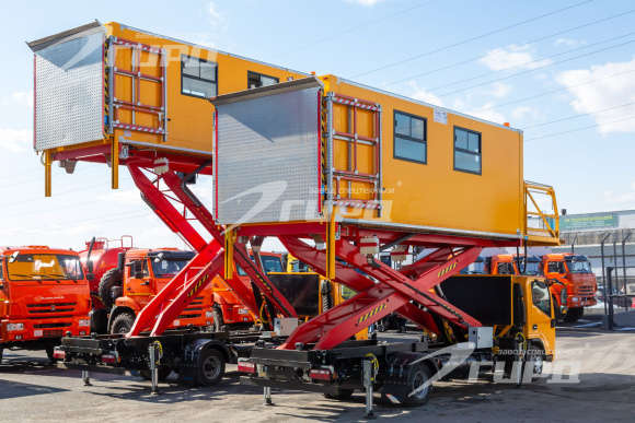 Амбулифт на шасси КАМАЗ-КОМПАС 9