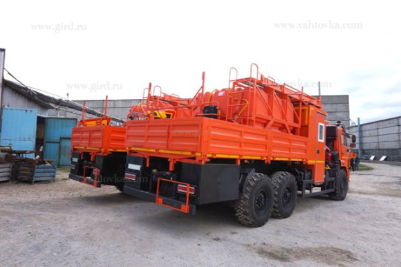 Ремонтно-коммунальный комплекс на шасси КамАЗ с КМУ РК 7.001