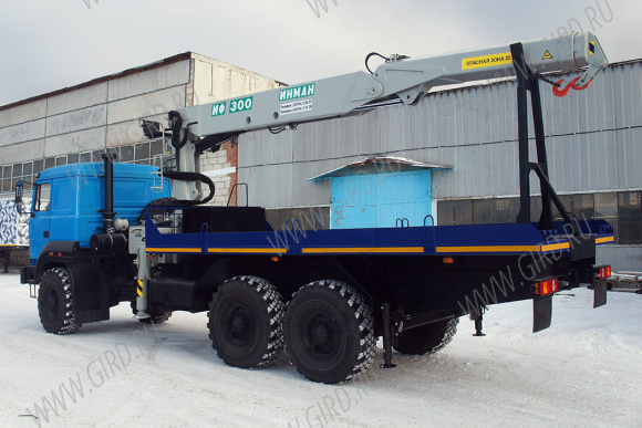 АТЭ-6 Урал 4320-4971-82МА12 с КМУ ИФ-300 5