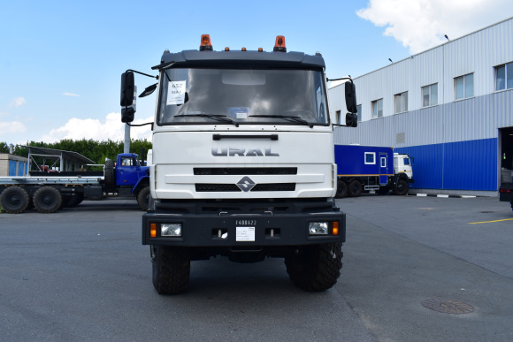 Вакуумная автоцистерна на бескапотном шасси УРАЛ  4320-4972-80Е5 2
