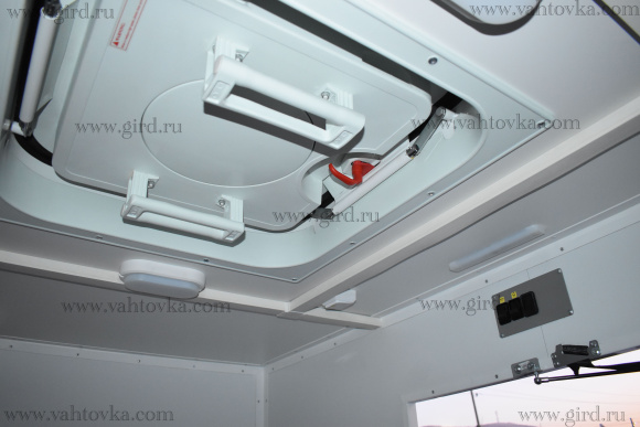 ПАРМ с бортовой платформой и КМУ ИНМАН ИМ 55 на шасси Камаз 43118