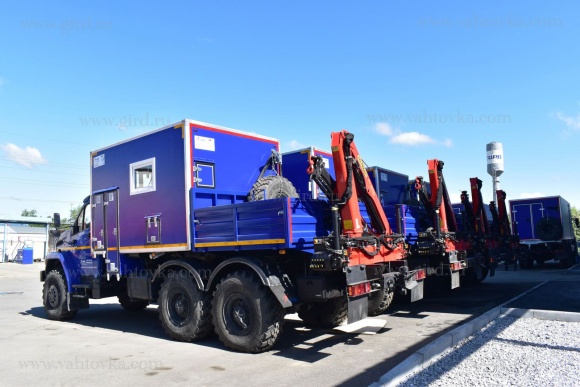 ПАРМ с КМУ РК-6500А на шасси Урал 4320 3