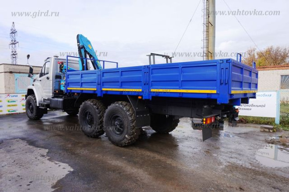 Бортовой автомобиль Урал Next с КМУ ИМ-50 4