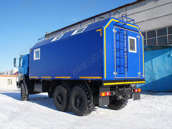 ТБМ Урал 4320-4951-82М, 6×6 11