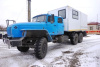 Вахтовый автобус Урал 4320-1912-72М, с двухрядной кабиной и тентованной бортовой платформой 1