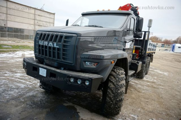 Бортовой автомобиль Урал Next с КМУ РК-17001 2