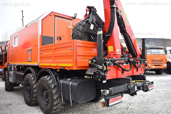 ПАРМ КамАЗ Камаз 43118-23027-50 с КМУ РК 10000А 12