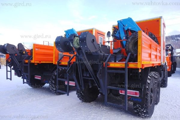 Эвакуатор КамАЗ 43118 с КМУ ИМ-95