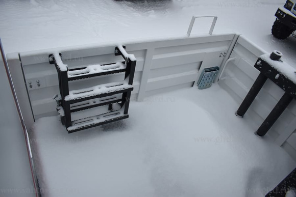 Вахтовый автобус КамАЗ 43118, 14 мест, с КМУ РК 4200 7