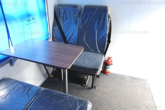 Вахтовый автобус Урал Next (метан), 20 мест с багажным отсеком 8