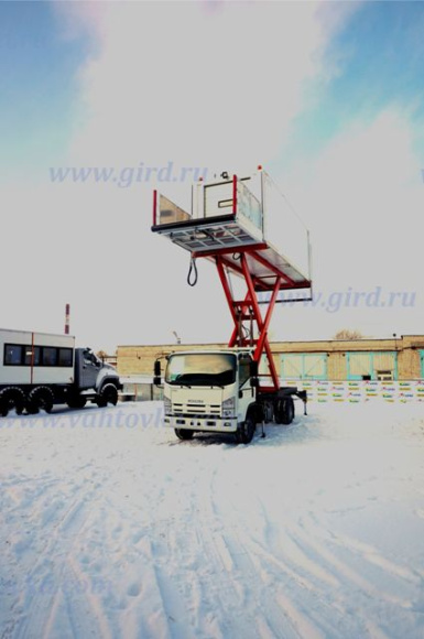 Автолифт на шасси Isuzu 4