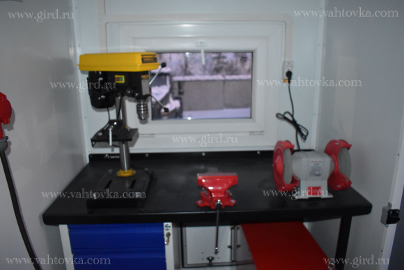 ПАРМ с бортовой платформой и КМУ ИНМАН ИМ 55 на шасси Камаз 43118