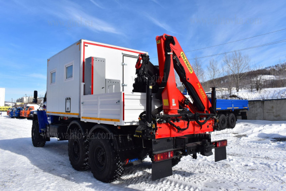 ПАРМ Урал 4320-6952-72Г38 с КМУ РК10000А 3