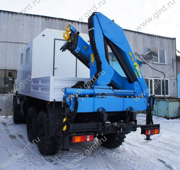 ГПА КамАЗ 43118 с КМУ ИМ-150 5