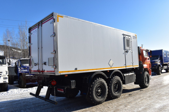 Автомобиль для перевозки и временного хранения взрывчатых веществ на шасси Камаз 43118