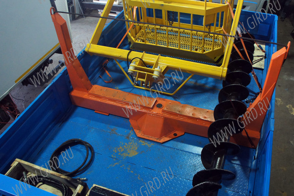 КАМАЗ-43118 опоровоз с КМУ ИМ-180 5