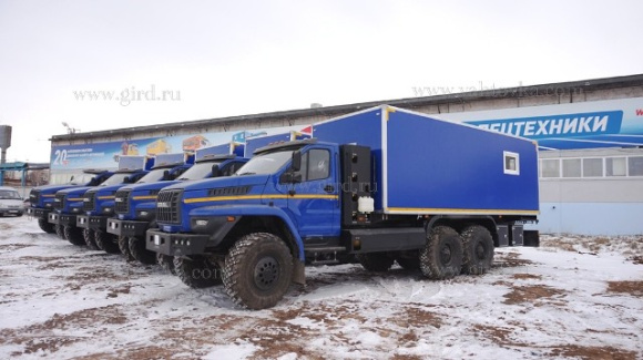 Лаборатория ЛЭС на шасси Урал Next (метан) 4