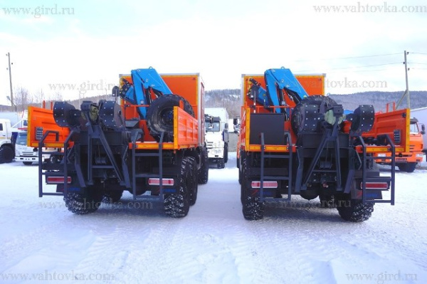 Эвакуатор КамАЗ 43118 с КМУ ИМ-95