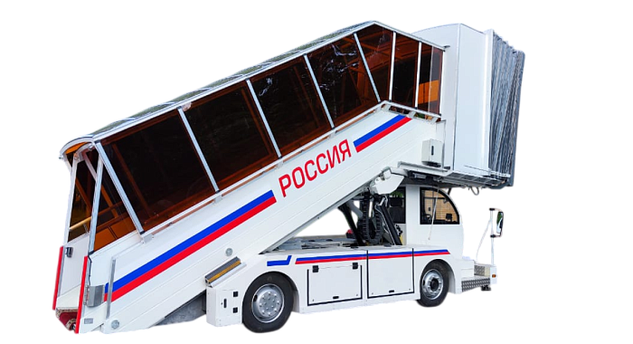 Трап самоходный пассажирский c галереей и капюшоном