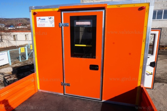 Вахтовый автобус КамАЗ 43118-50 (10 мест) с КМУ РС3800 9