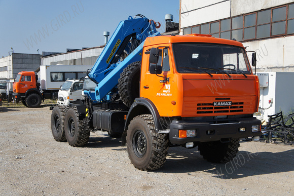 КамАЗ 43118 с КМУ  ИМ-240 3