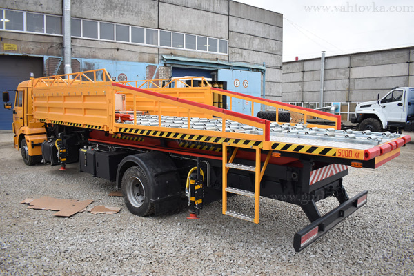 АПК-10 на базе КамАЗ 4308 с удлиненной платформой 2