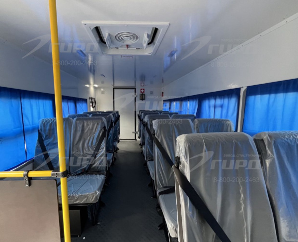 Вахтовый автобус на шасси AMT  4