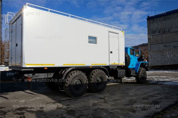 ПАРМ Урал 4320-1912-60 с местом под перевозку снегохода "Буран" 2