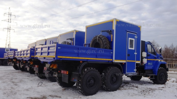 ГПА на шасси Урал Next (метан) 2