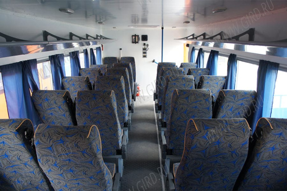 Вахтовый автобус "Берлога" на базе Урал 4320-4972-80М, 6х6 (30 мест) 3