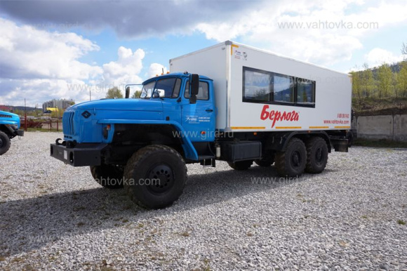Вахтовый автобус Урал 4320-1912-60, 16 мест с грузовым отсеком 5