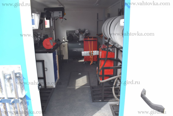 ПАРМ с КМУ Palfinger 13 501sld  на шасси КАМАЗ 43118-3027-48 6