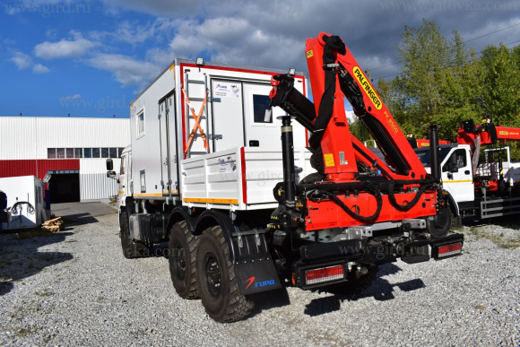 ПАРМ с кму Palfinger РК8500 на шасси 43118 3